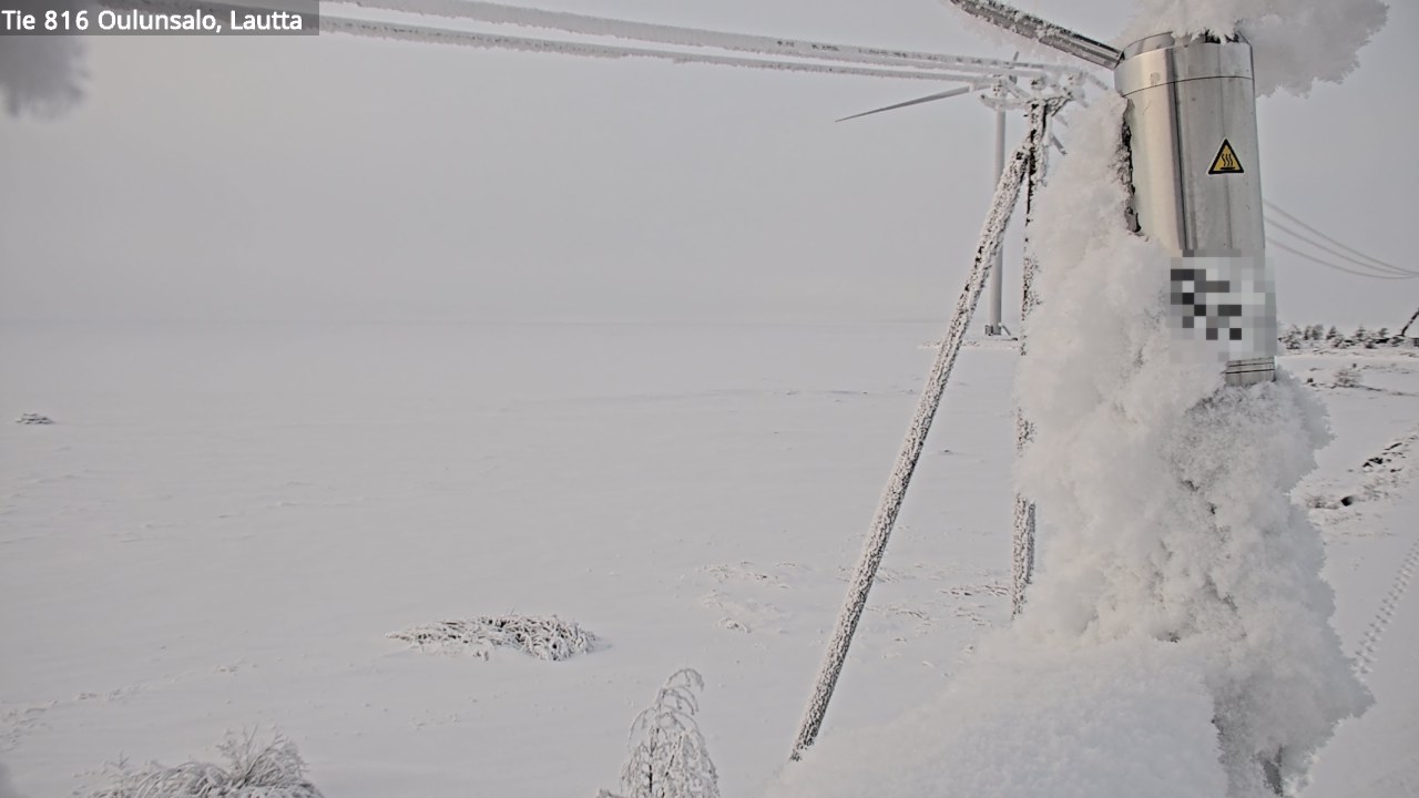 Weather Camera Image Road 816 Oulunsalo, Oulu, Pohjois-Pohjanmaa