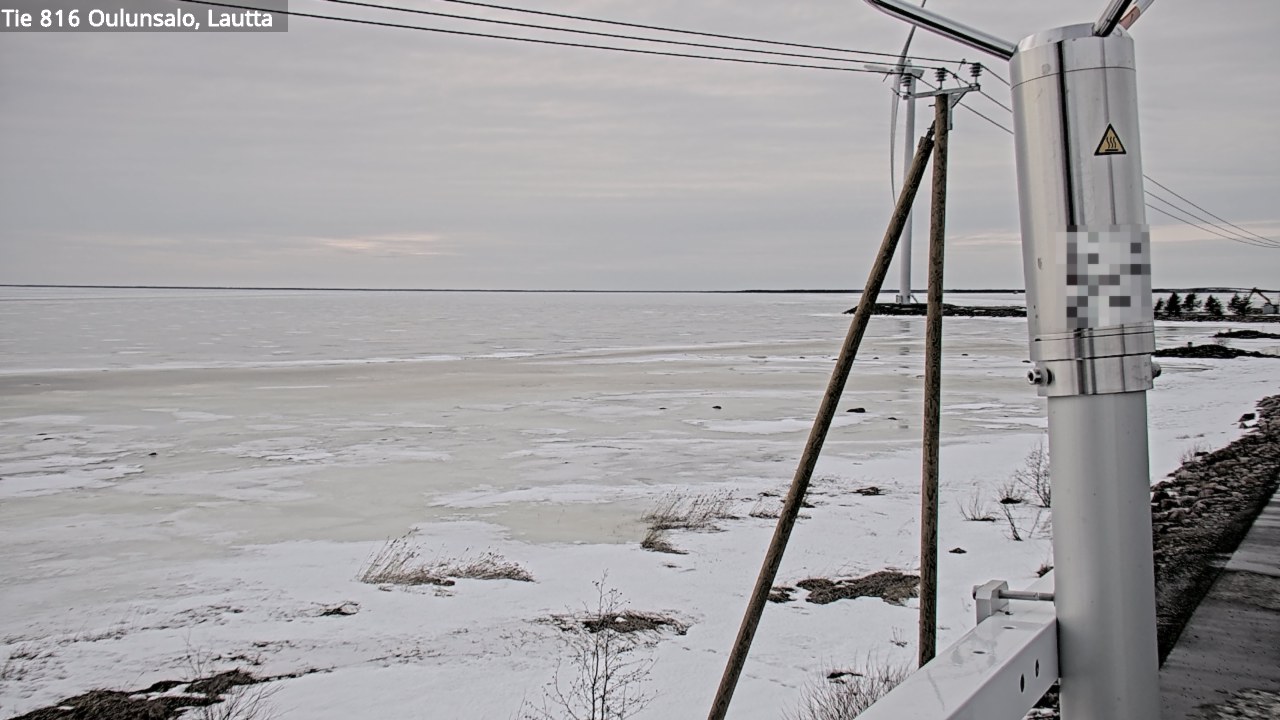 Kelikamerat Kuva Tie 816 Oulunsalo, lauttaranta, Oulu, Pohjois-Pohjanmaa