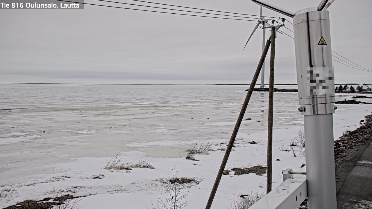 Kelikamerat Kuva Tie 816 Oulunsalo, lauttaranta, Oulu, Pohjois-Pohjanmaa