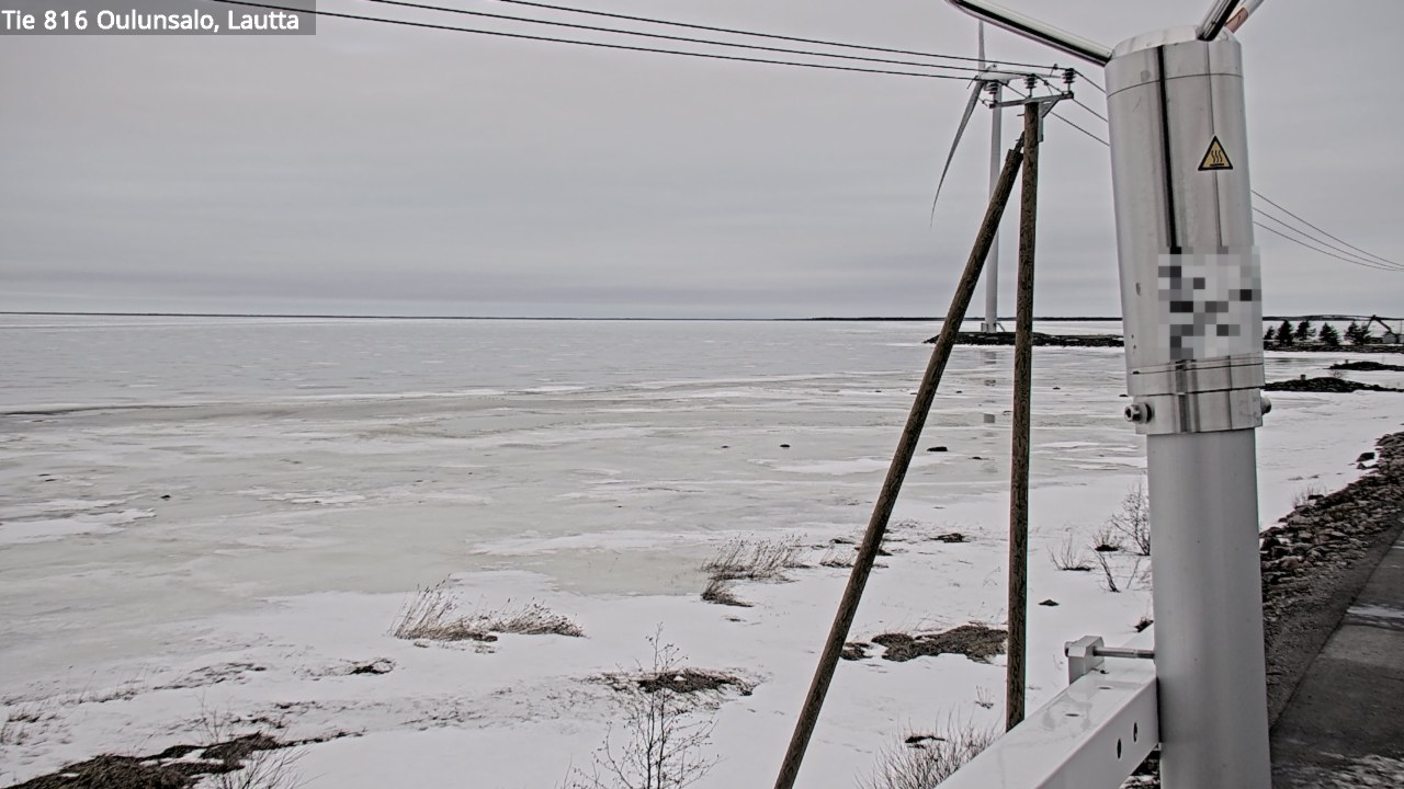 Kelikamerat Kuva Tie 816 Oulunsalo, lauttaranta, Oulu, Pohjois-Pohjanmaa