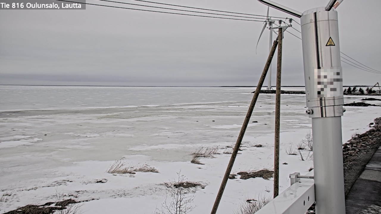 Kelikamerat Kuva Tie 816 Oulunsalo, lauttaranta, Oulu, Pohjois-Pohjanmaa