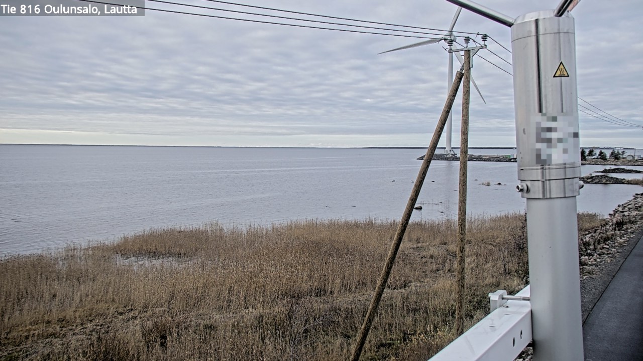 Kelikamerat Kuva Tie 816 Oulunsalo, lauttaranta, Oulu, Pohjois-Pohjanmaa