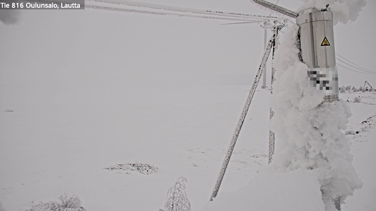 Weather Camera Image Road 816 Oulunsalo, Oulu, Pohjois-Pohjanmaa