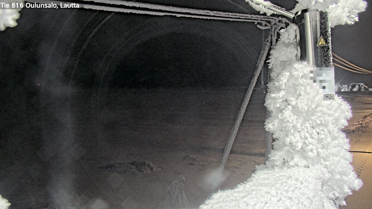 Weather Camera Image Road 816 Oulunsalo, Oulu, Pohjois-Pohjanmaa