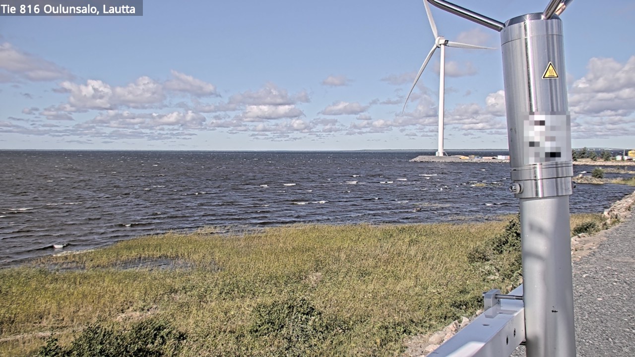 Kelikamerat Kuva Tie 816 Oulunsalo, lauttaranta, Oulu, Pohjois-Pohjanmaa