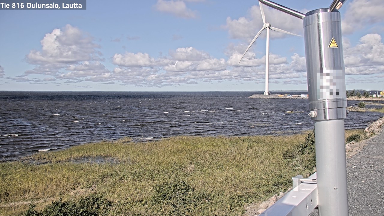 Kelikamerat Kuva Tie 816 Oulunsalo, lauttaranta, Oulu, Pohjois-Pohjanmaa