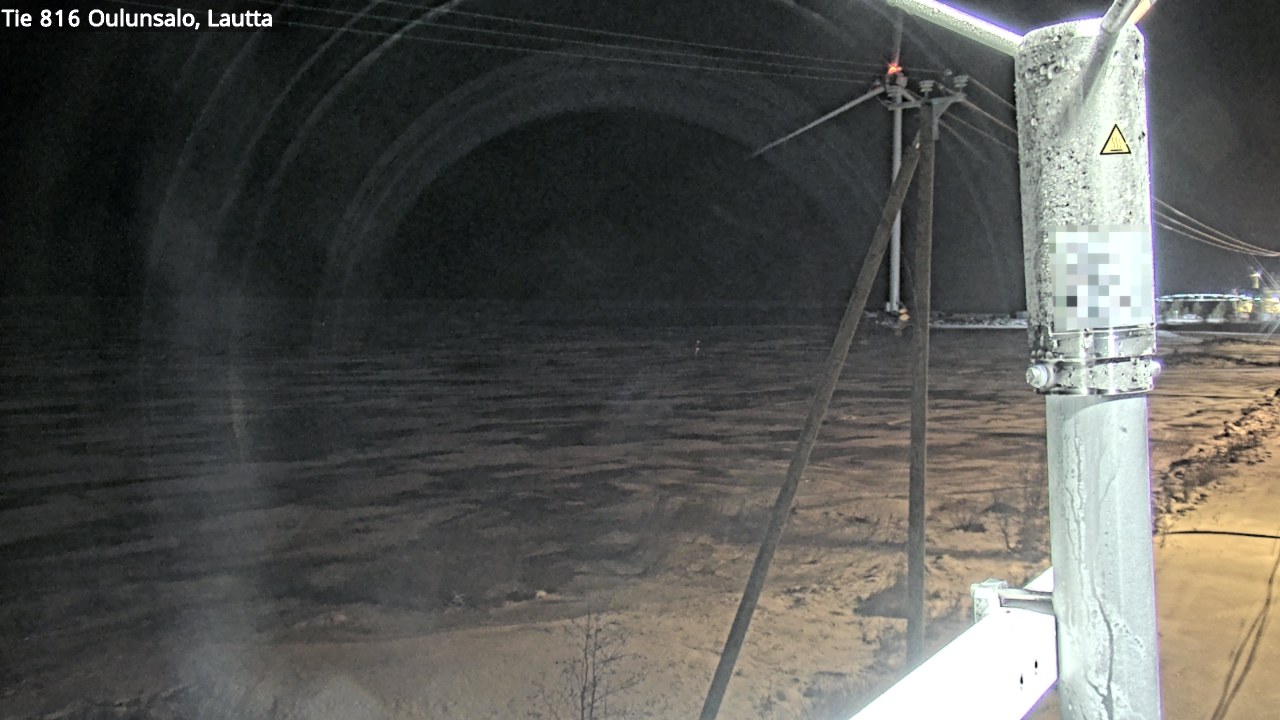 Weather Camera Image Road 816 Oulunsalo, Oulu, Pohjois-Pohjanmaa