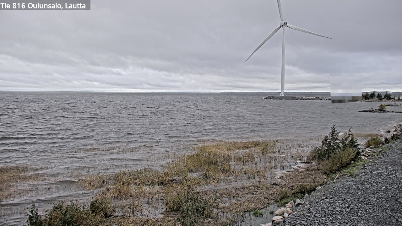 Kelikamerat Kuva Tie 816 Oulunsalo, lauttaranta, Oulu, Pohjois-Pohjanmaa