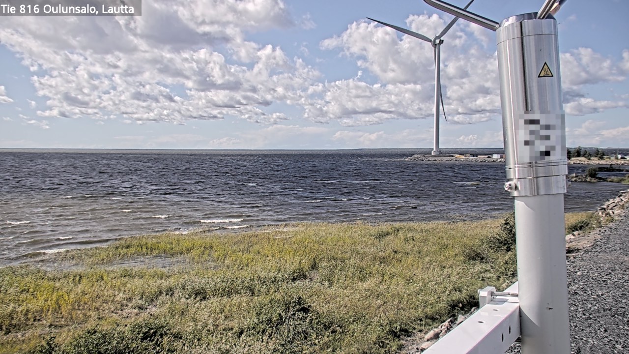 Kelikamerat Kuva Tie 816 Oulunsalo, lauttaranta, Oulu, Pohjois-Pohjanmaa