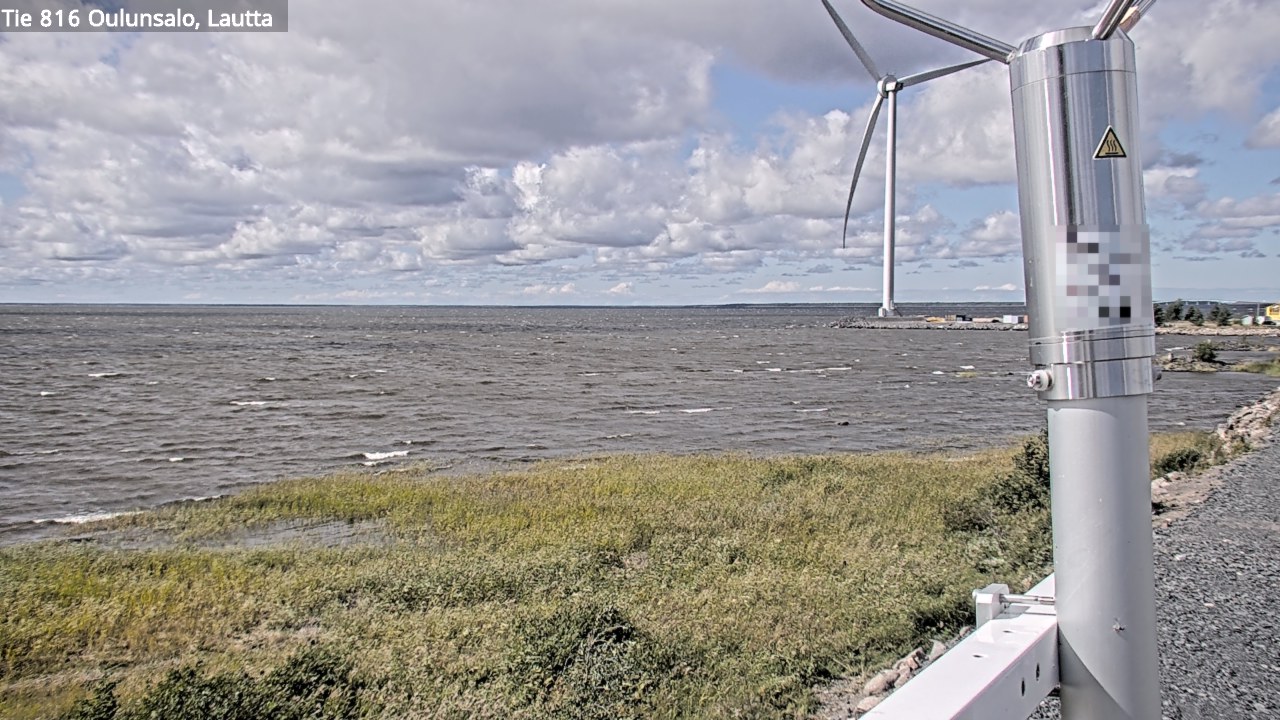 Kelikamerat Kuva Tie 816 Oulunsalo, lauttaranta, Oulu, Pohjois-Pohjanmaa