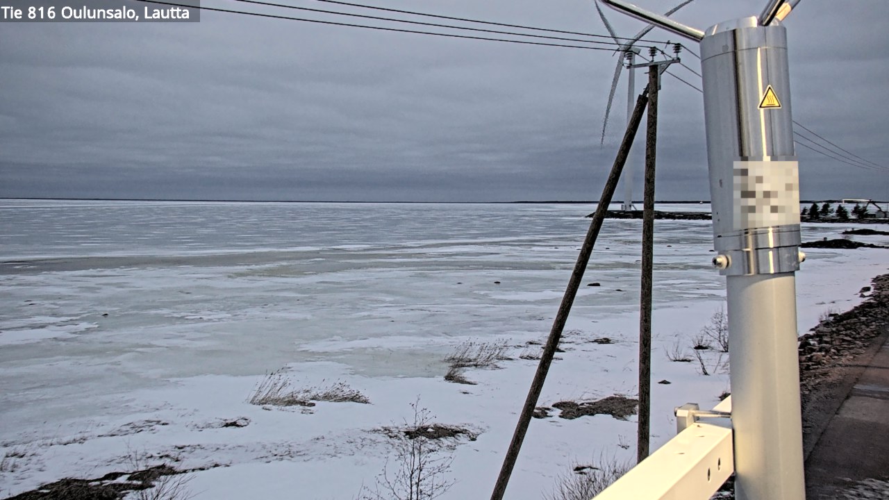 Kelikamerat Kuva Tie 816 Oulunsalo, lauttaranta, Oulu, Pohjois-Pohjanmaa