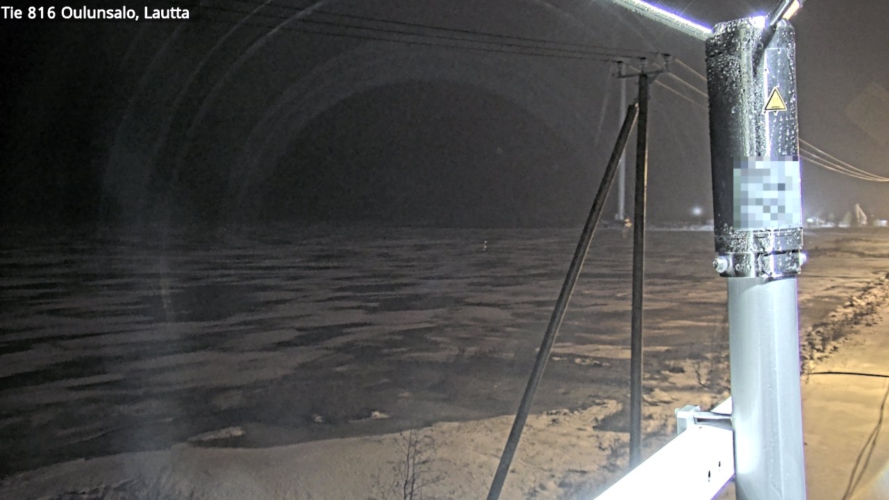Weather Camera Image Road 816 Oulunsalo, Oulu, Pohjois-Pohjanmaa