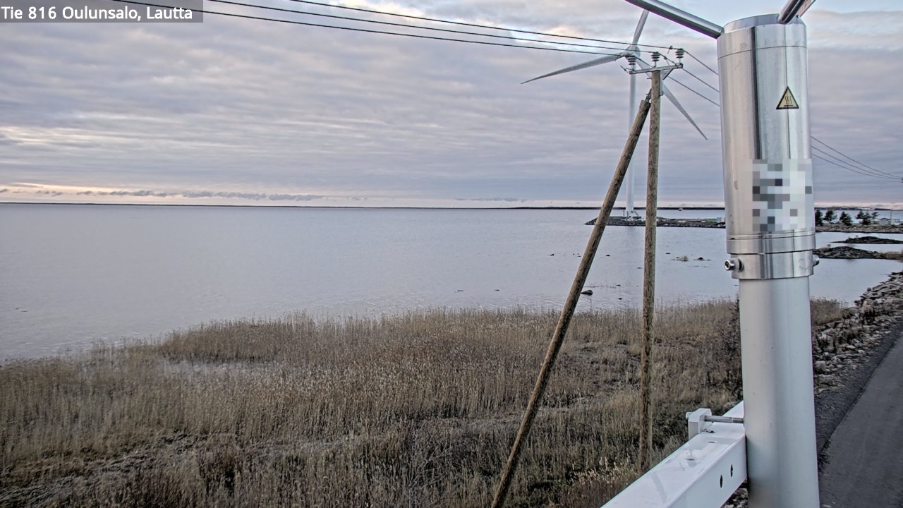 Kelikamerat Kuva Tie 816 Oulunsalo, lauttaranta, Oulu, Pohjois-Pohjanmaa