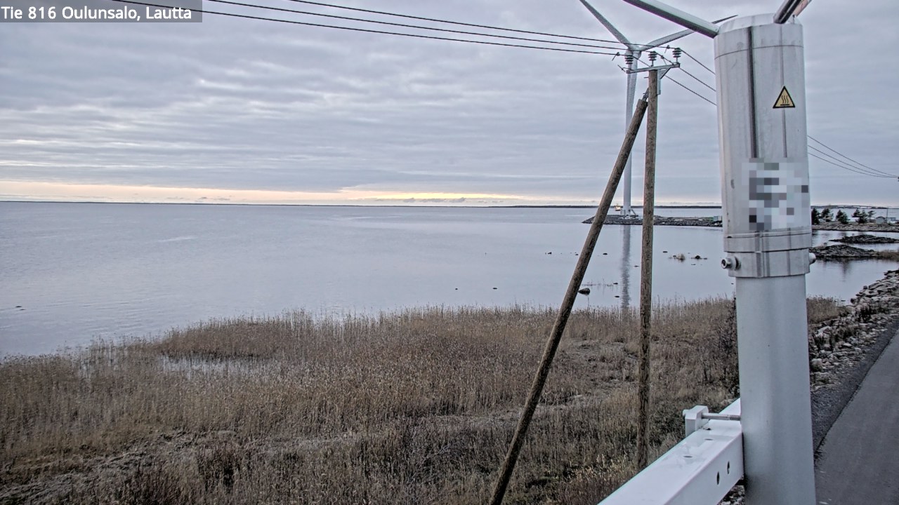 Kelikamerat Kuva Tie 816 Oulunsalo, lauttaranta, Oulu, Pohjois-Pohjanmaa