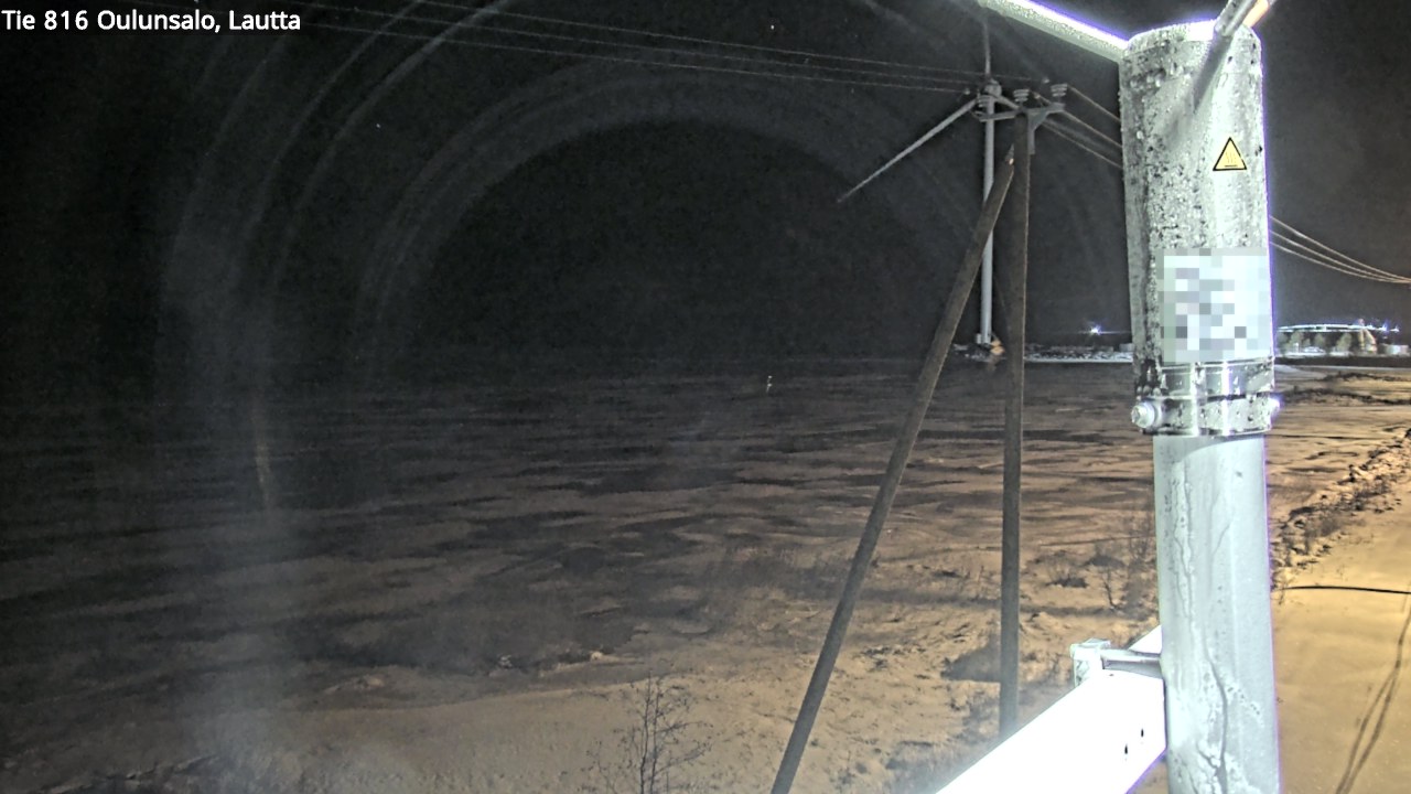 Weather Camera Image Road 816 Oulunsalo, Oulu, Pohjois-Pohjanmaa