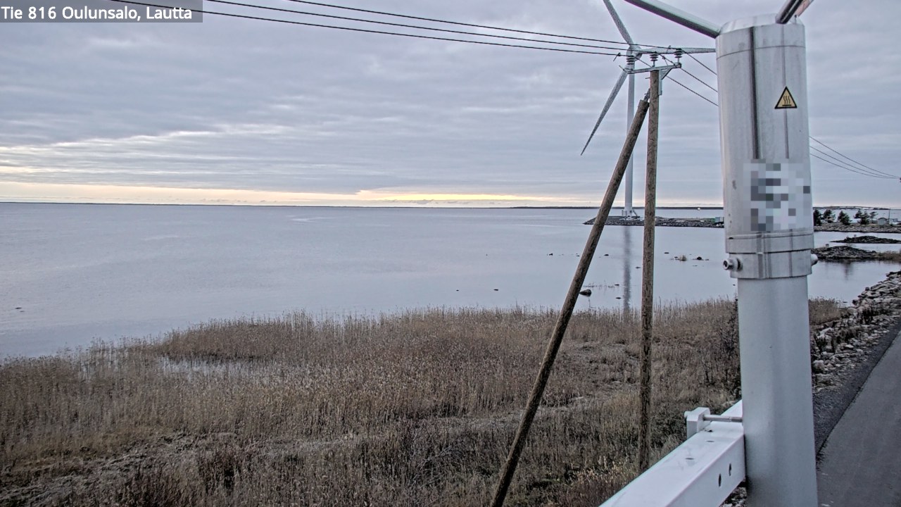 Kelikamerat Kuva Tie 816 Oulunsalo, lauttaranta, Oulu, Pohjois-Pohjanmaa