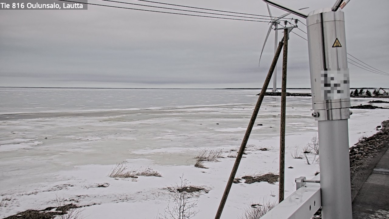 Kelikamerat Kuva Tie 816 Oulunsalo, lauttaranta, Oulu, Pohjois-Pohjanmaa