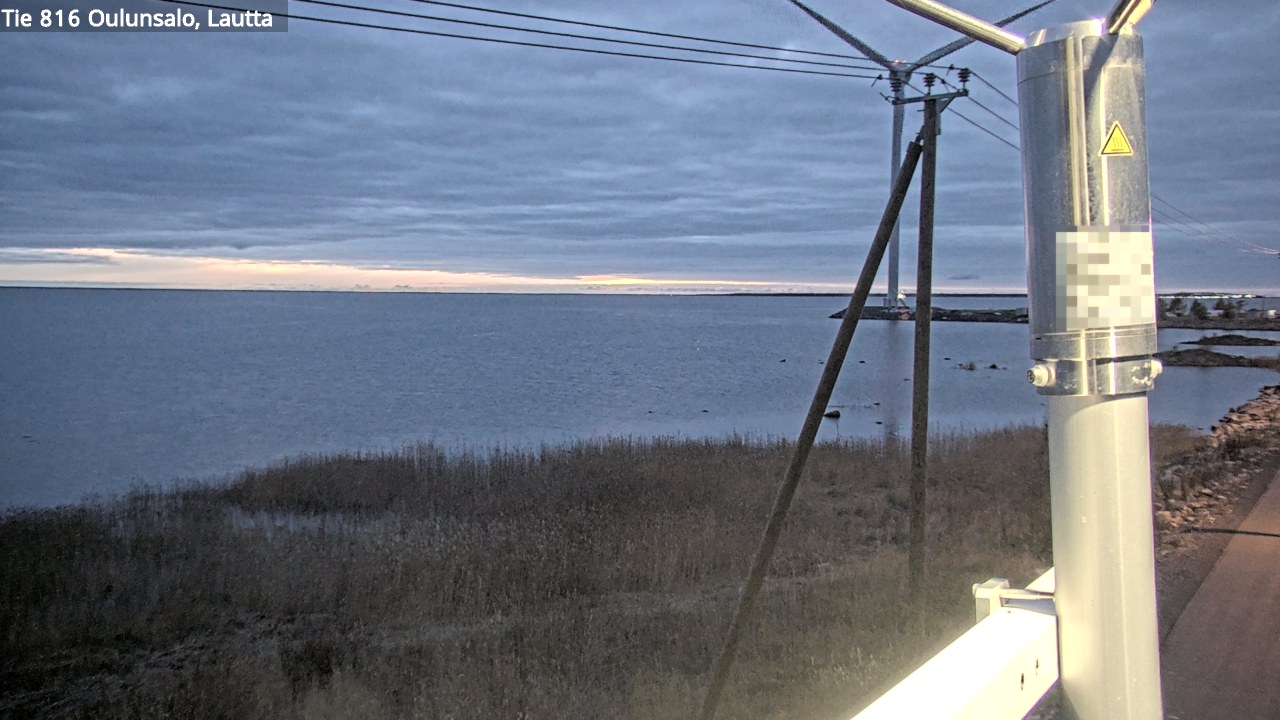 Kelikamerat Kuva Tie 816 Oulunsalo, lauttaranta, Oulu, Pohjois-Pohjanmaa