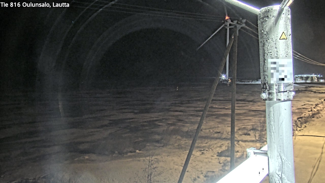 Weather Camera Image Road 816 Oulunsalo, Oulu, Pohjois-Pohjanmaa