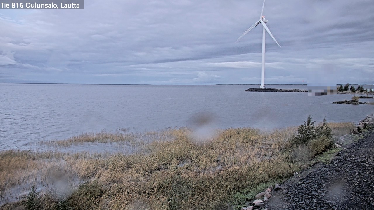 Kelikamerat Kuva Tie 816 Oulunsalo, lauttaranta, Oulu, Pohjois-Pohjanmaa
