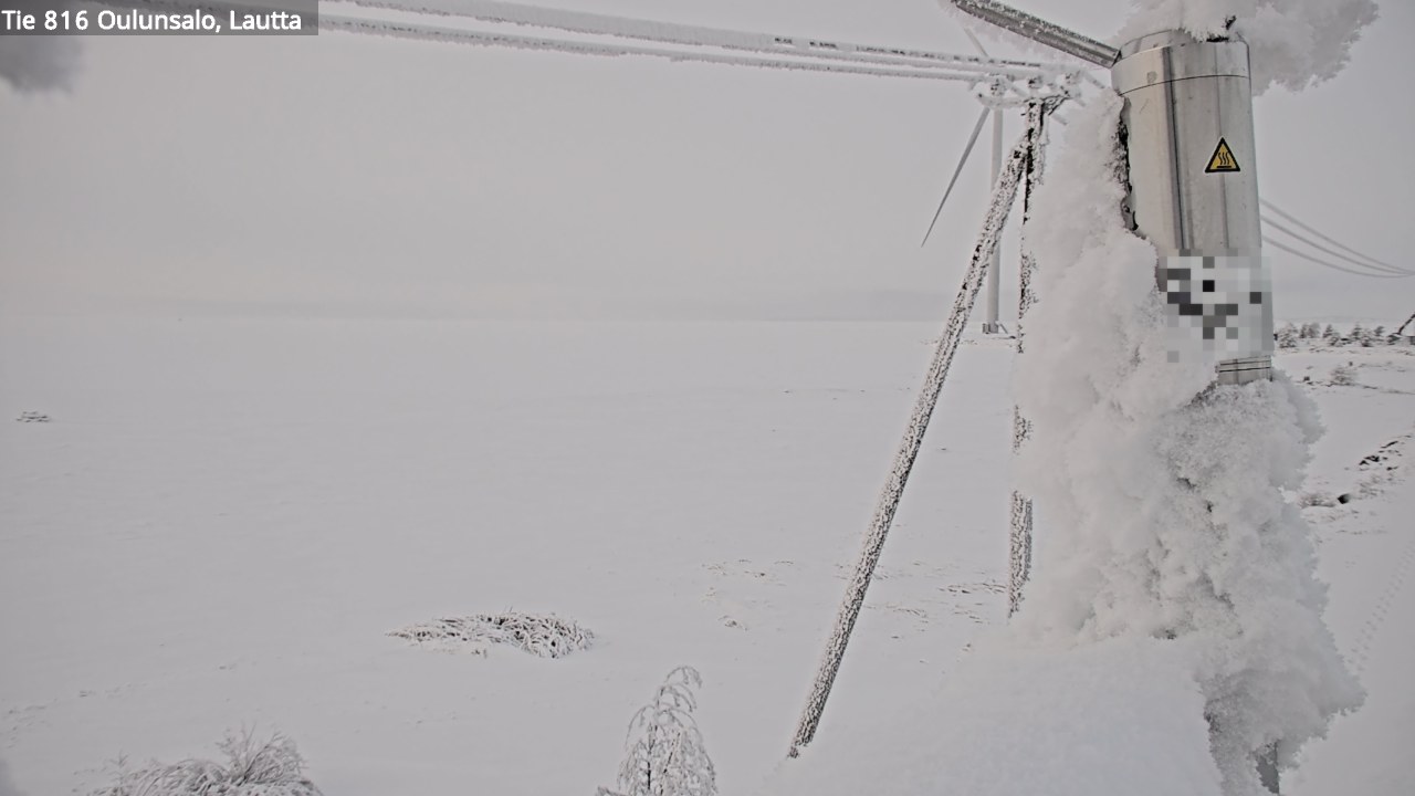 Weather Camera Image Road 816 Oulunsalo, Oulu, Pohjois-Pohjanmaa