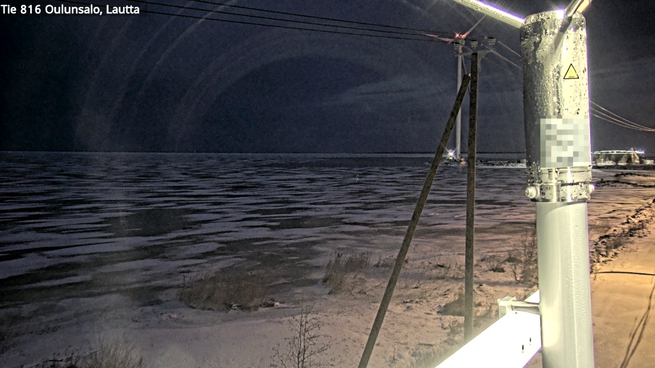 Weather Camera Image Road 816 Oulunsalo, Oulu, Pohjois-Pohjanmaa
