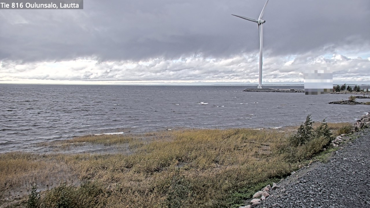 Kelikamerat Kuva Tie 816 Oulunsalo, lauttaranta, Oulu, Pohjois-Pohjanmaa