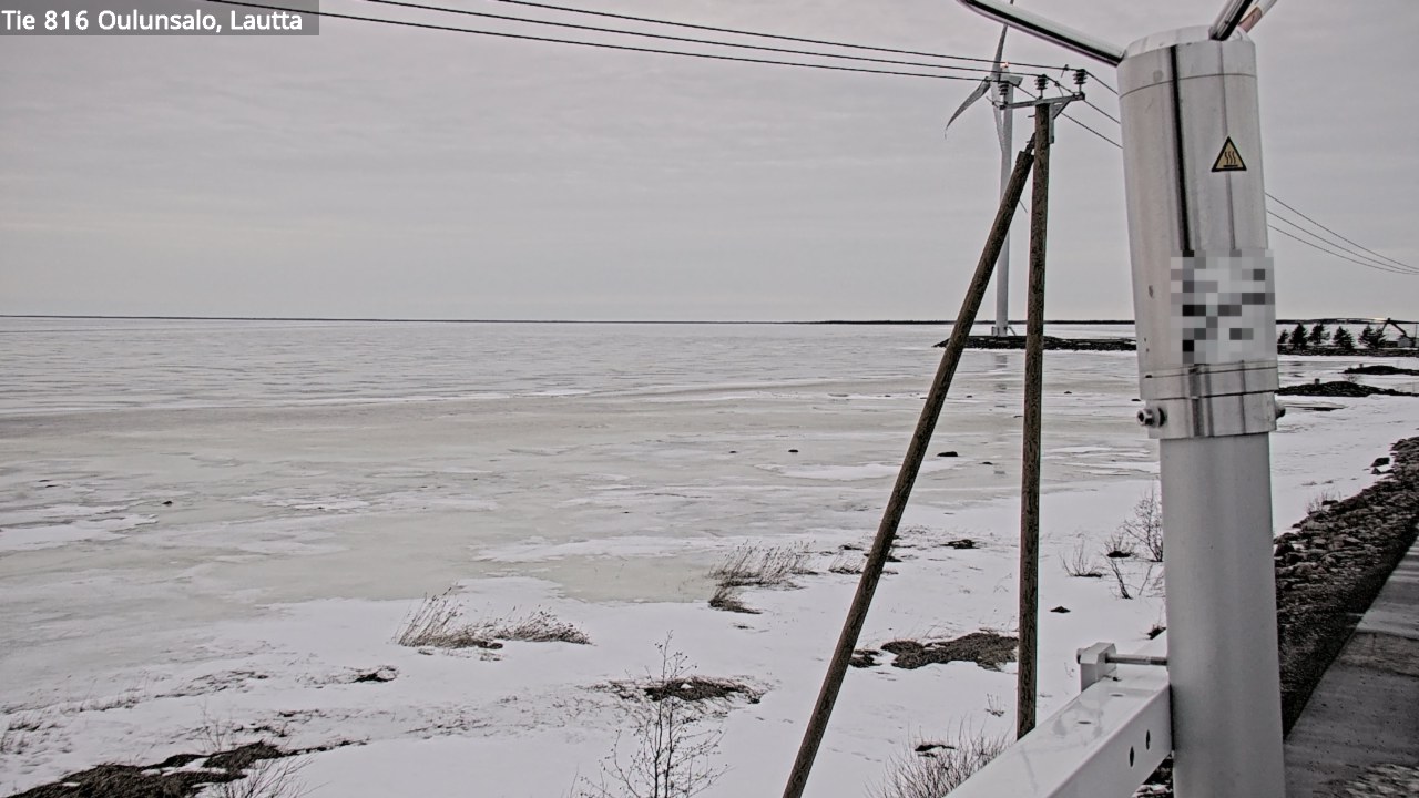 Kelikamerat Kuva Tie 816 Oulunsalo, lauttaranta, Oulu, Pohjois-Pohjanmaa