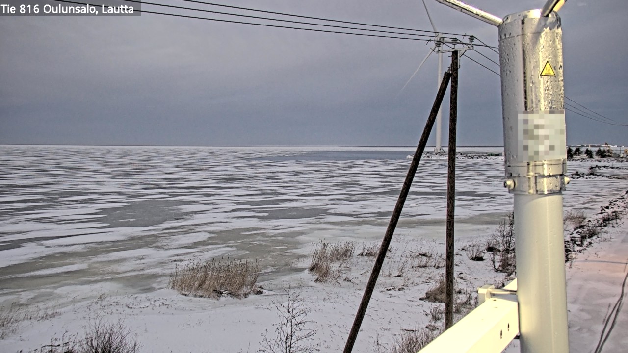 Weather Camera Image Road 816 Oulunsalo, Oulu, Pohjois-Pohjanmaa