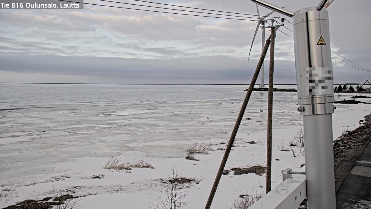 Kelikamerat Kuva Tie 816 Oulunsalo, lauttaranta, Oulu, Pohjois-Pohjanmaa