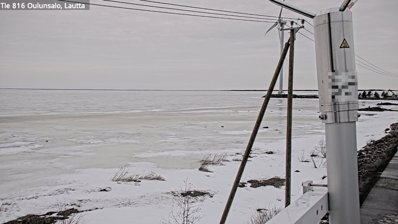 Kelikamerat Kuva Tie 816 Oulunsalo, lauttaranta, Oulu, Pohjois-Pohjanmaa