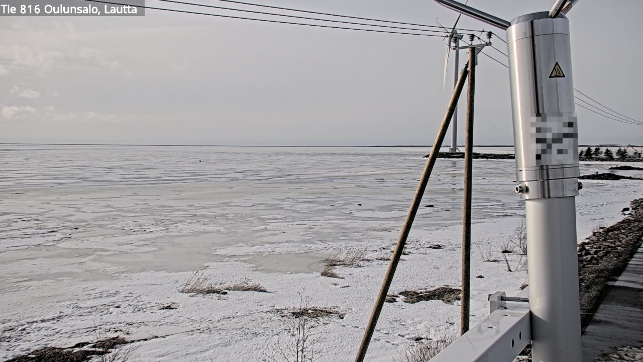 Kelikamerat Kuva Tie 816 Oulunsalo, lauttaranta, Oulu, Pohjois-Pohjanmaa