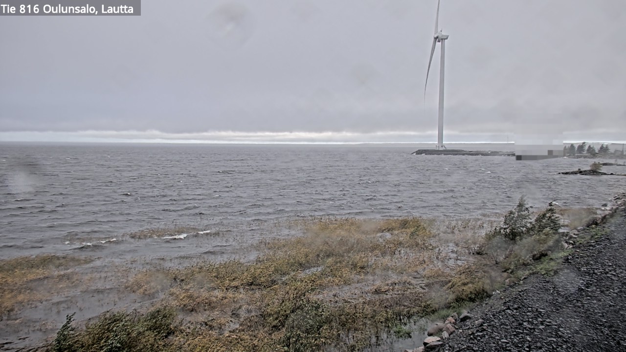 Kelikamerat Kuva Tie 816 Oulunsalo, lauttaranta, Oulu, Pohjois-Pohjanmaa