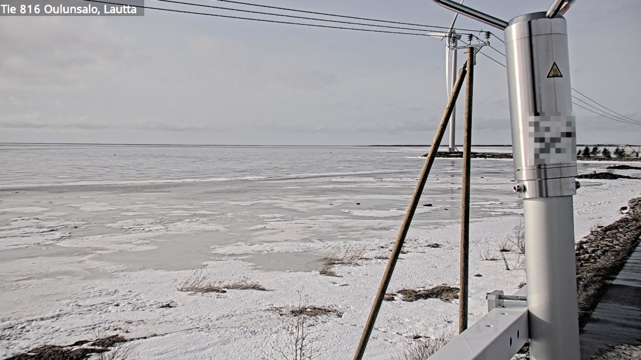 Kelikamerat Kuva Tie 816 Oulunsalo, lauttaranta, Oulu, Pohjois-Pohjanmaa