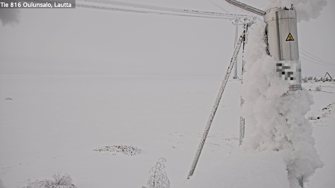Weather Camera Image Road 816 Oulunsalo, Oulu, Pohjois-Pohjanmaa