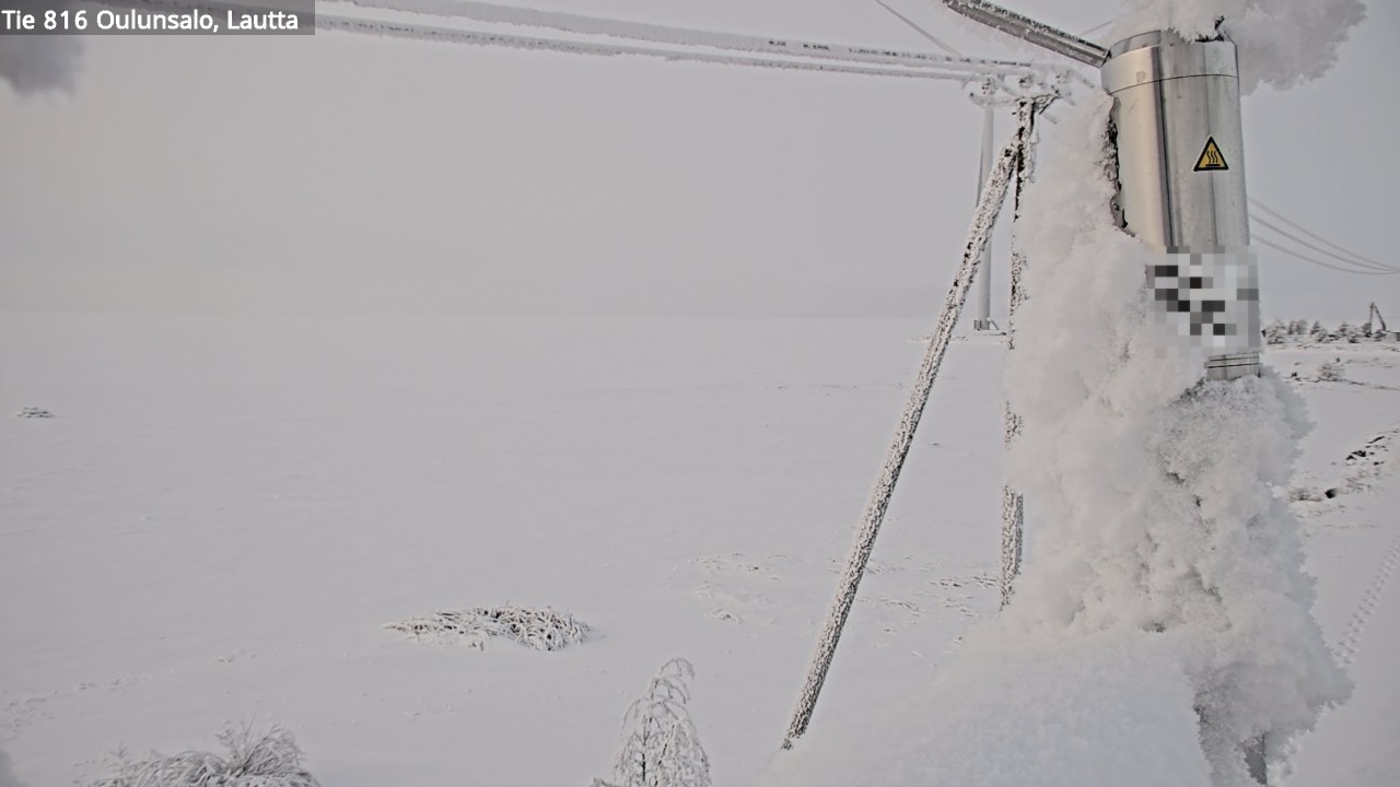 Weather Camera Image Road 816 Oulunsalo, Oulu, Pohjois-Pohjanmaa