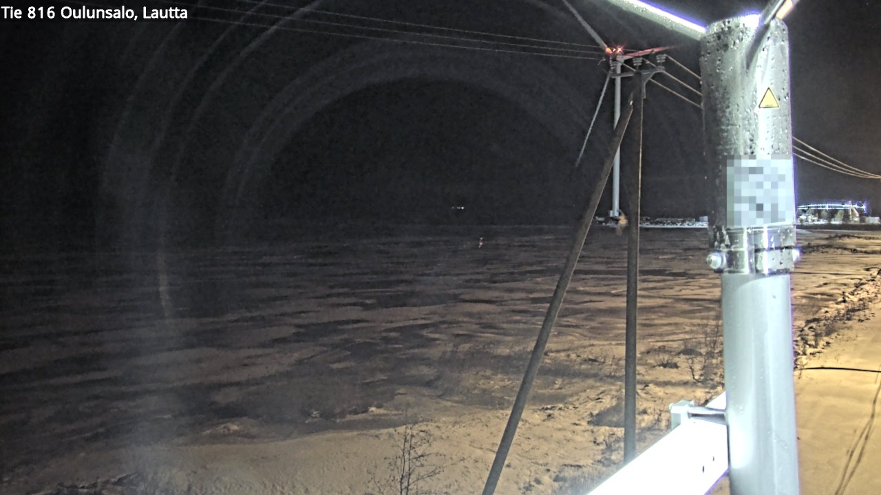 Weather Camera Image Road 816 Oulunsalo, Oulu, Pohjois-Pohjanmaa
