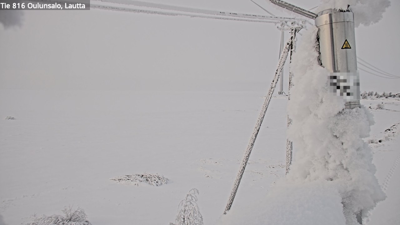 Weather Camera Image Road 816 Oulunsalo, Oulu, Pohjois-Pohjanmaa