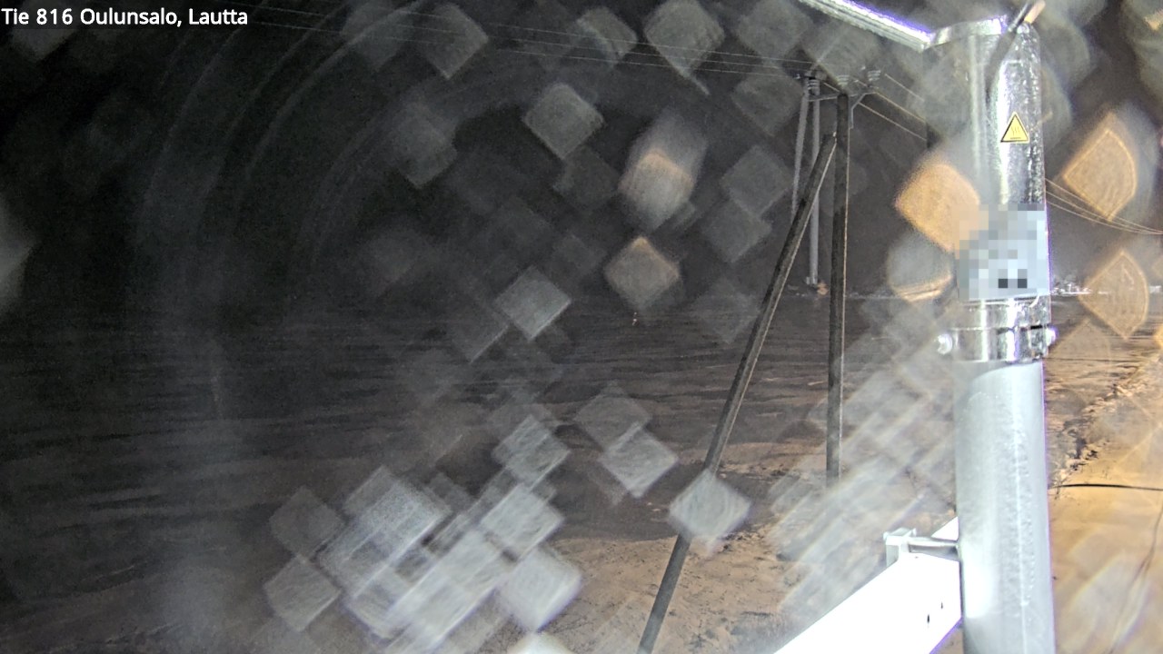 Weather Camera Image Road 816 Oulunsalo, Oulu, Pohjois-Pohjanmaa