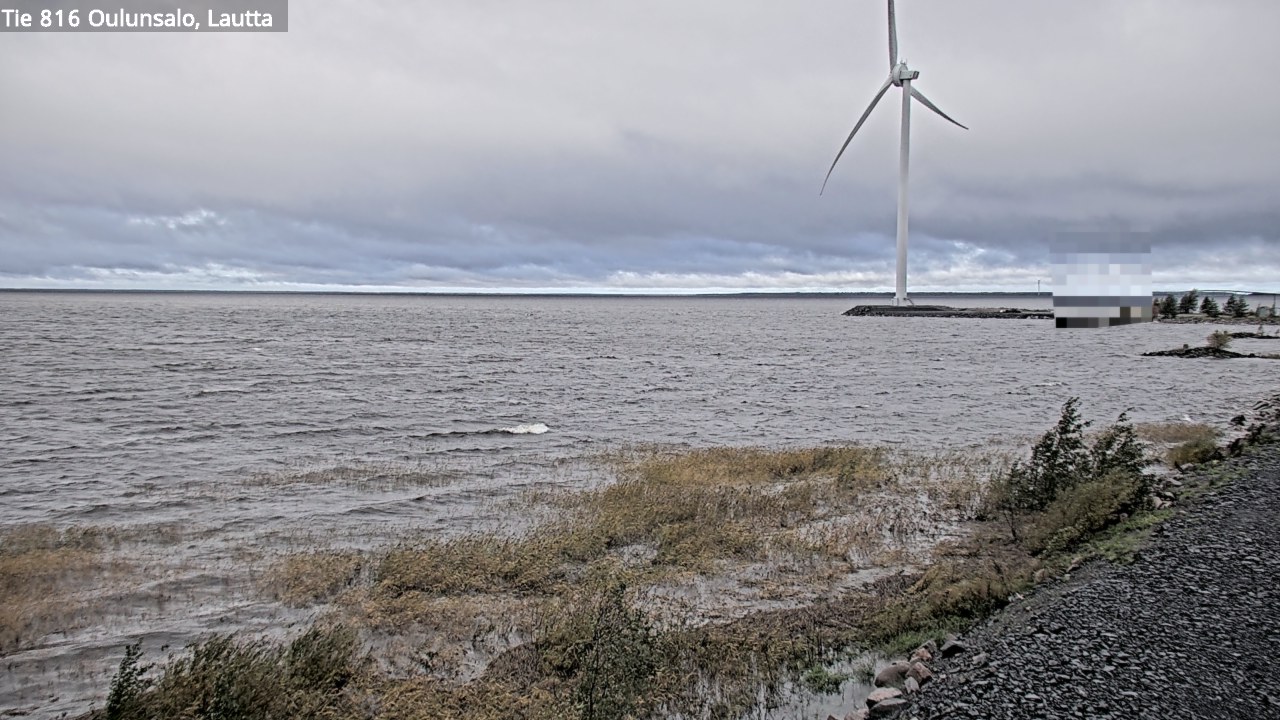 Kelikamerat Kuva Tie 816 Oulunsalo, lauttaranta, Oulu, Pohjois-Pohjanmaa