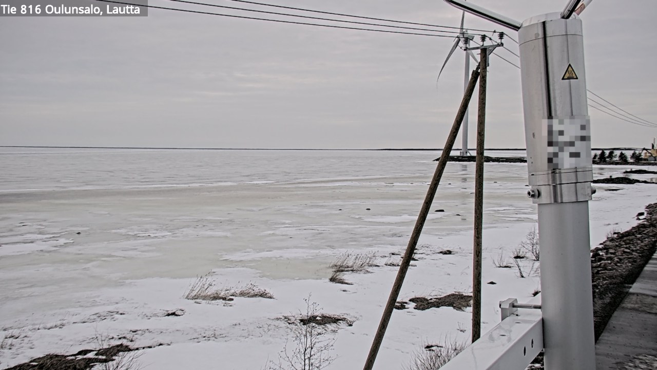 Kelikamerat Kuva Tie 816 Oulunsalo, lauttaranta, Oulu, Pohjois-Pohjanmaa