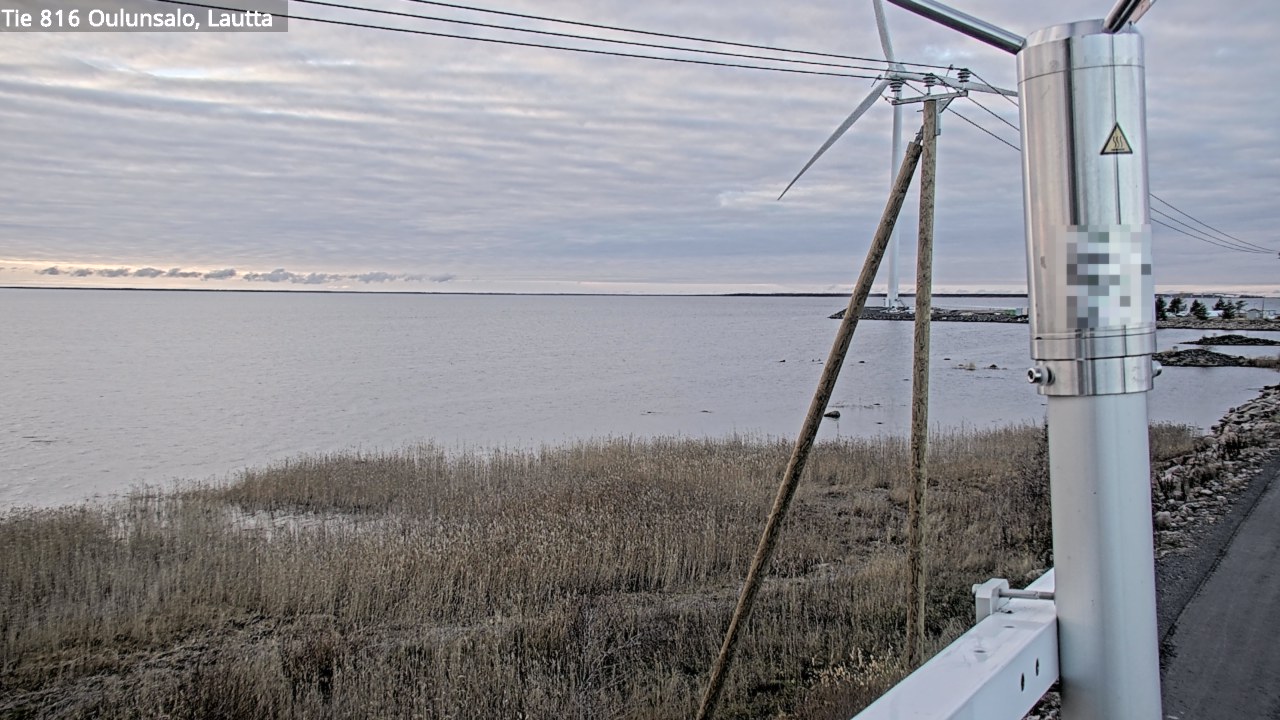 Kelikamerat Kuva Tie 816 Oulunsalo, lauttaranta, Oulu, Pohjois-Pohjanmaa