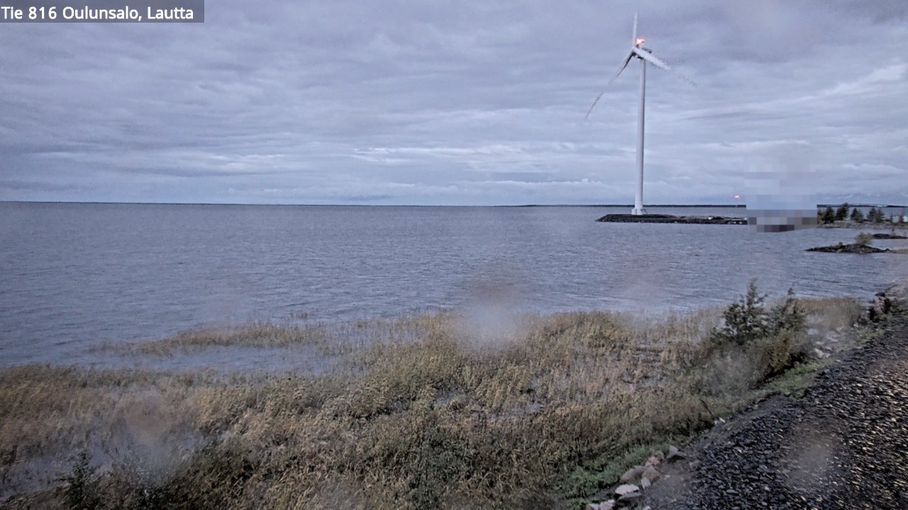 Kelikamerat Kuva Tie 816 Oulunsalo, lauttaranta, Oulu, Pohjois-Pohjanmaa