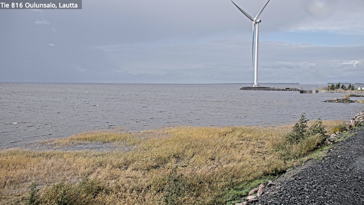 Kelikamerat Kuva Tie 816 Oulunsalo, lauttaranta, Oulu, Pohjois-Pohjanmaa