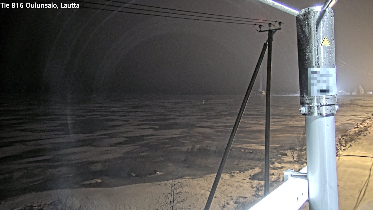 Weather Camera Image Road 816 Oulunsalo, Oulu, Pohjois-Pohjanmaa