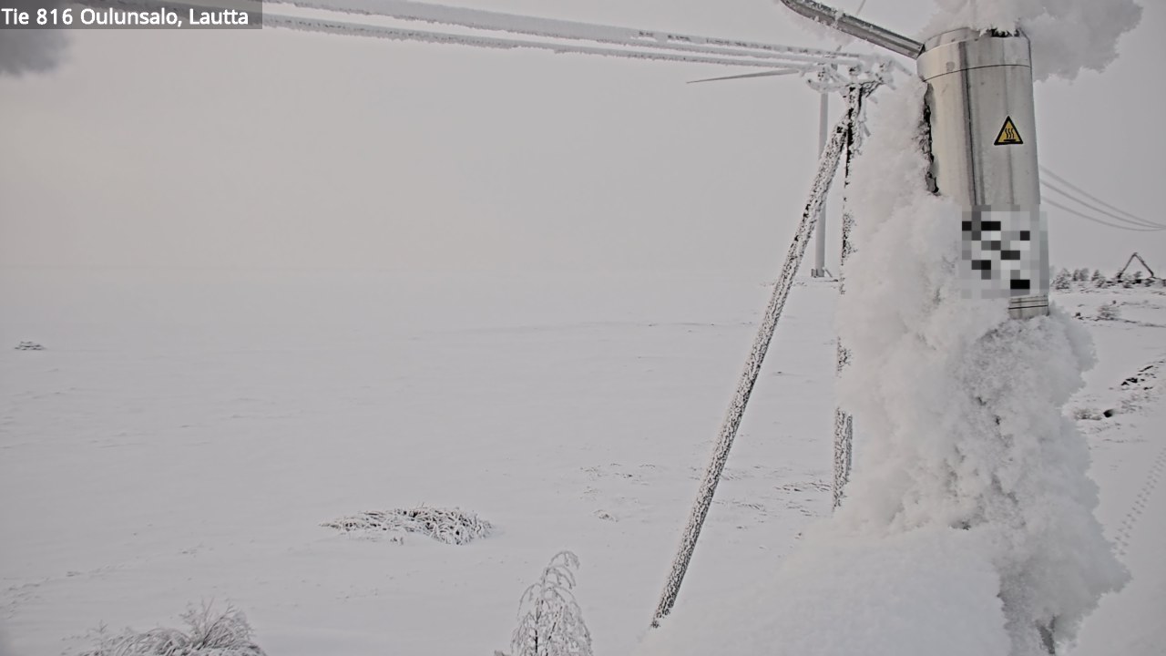 Weather Camera Image Road 816 Oulunsalo, Oulu, Pohjois-Pohjanmaa