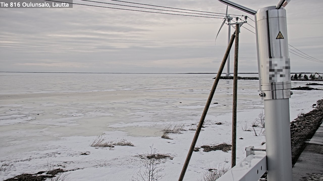 Kelikamerat Kuva Tie 816 Oulunsalo, lauttaranta, Oulu, Pohjois-Pohjanmaa