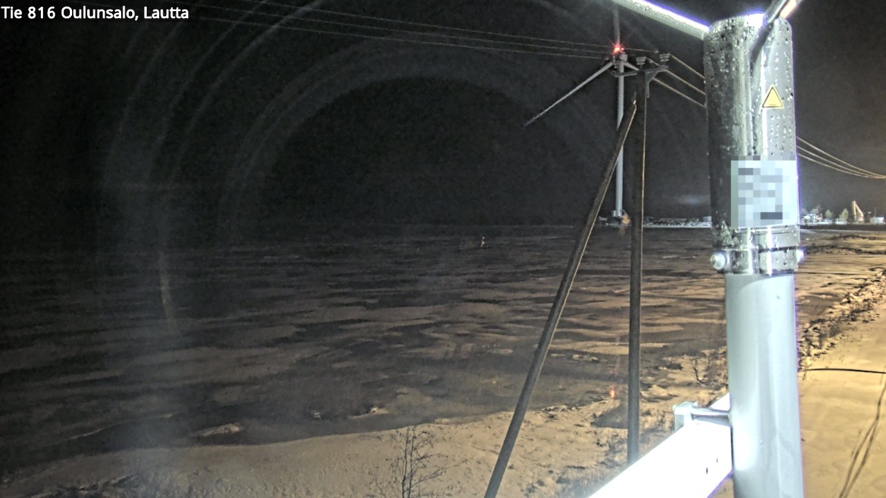 Weather Camera Image Road 816 Oulunsalo, Oulu, Pohjois-Pohjanmaa