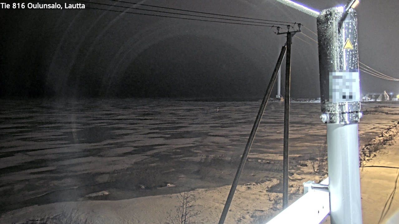 Weather Camera Image Road 816 Oulunsalo, Oulu, Pohjois-Pohjanmaa