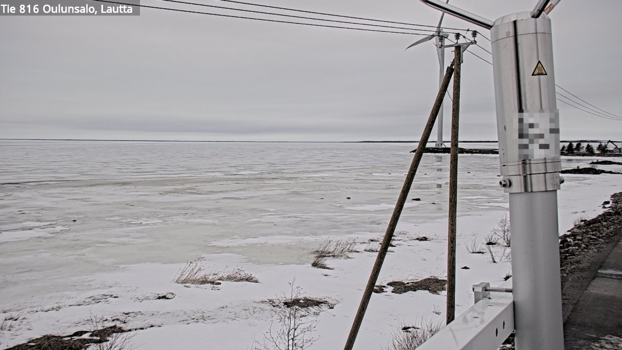 Kelikamerat Kuva Tie 816 Oulunsalo, lauttaranta, Oulu, Pohjois-Pohjanmaa